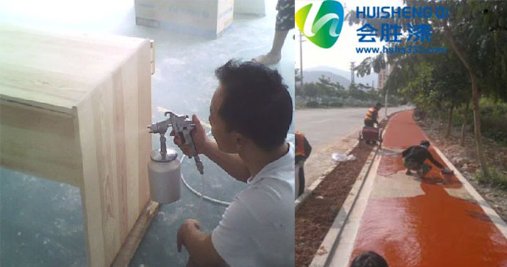 不要過分吹水（水性漆），不要談油（反光油漆）色變