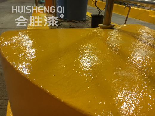 黃黑反光漆流墜成因