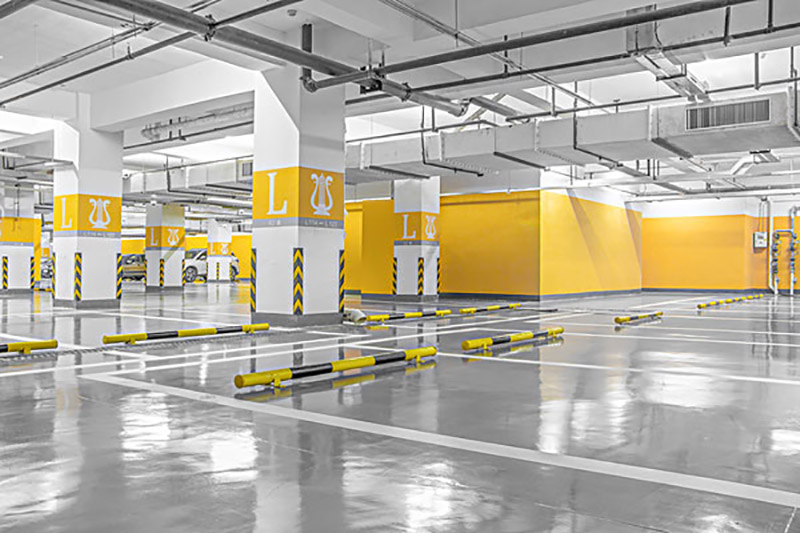 停車場墻面上一般用什么油漆？