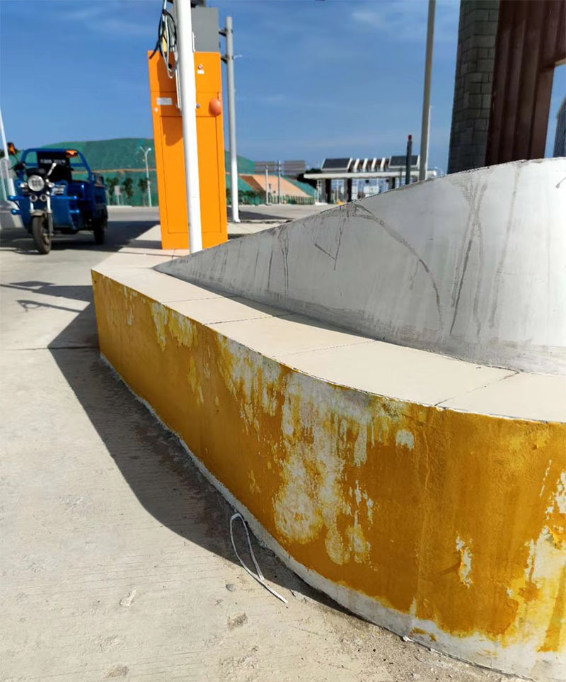 安全島反光漆大面積掉落是什么原因呢？